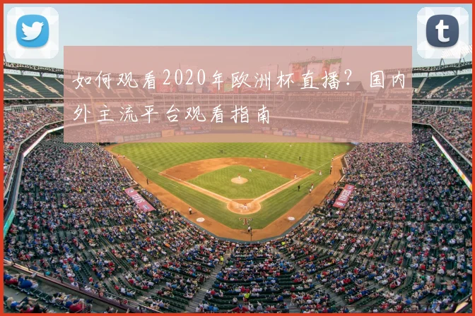 如何观看2020年欧洲杯直播？国内外主流平台观看指南