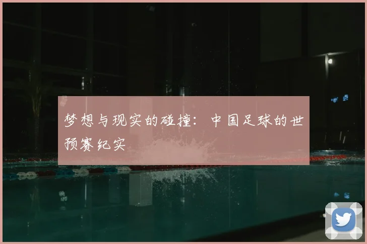 梦想与现实的碰撞：中国足球的世预赛纪实