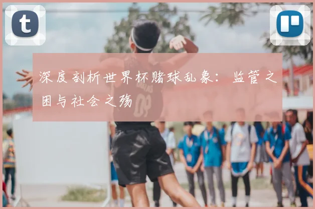 深度剖析世界杯赌球乱象:监管之困与社会之殇