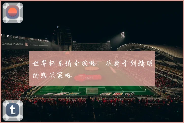 世界杯竞猜全攻略:从新手到精明的购买策略