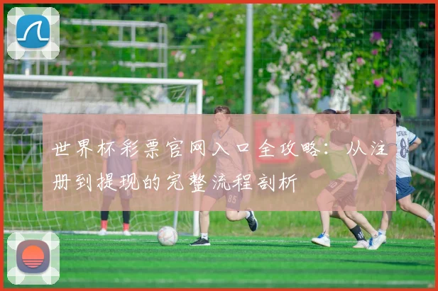 世界杯彩票官网入口全攻略:从注册到提现的完整流程剖析